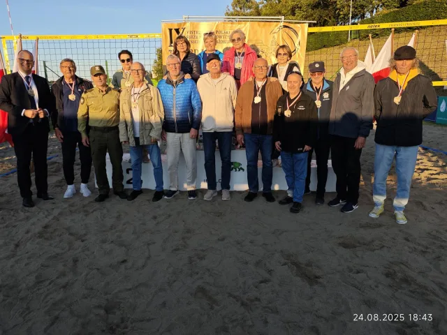 ZAKOŃCZENIE IX MISTRZOSTW POLSKI SŁUŻB MUNDUROWYCH W SIATKÓWCE PLAŻOWEJ