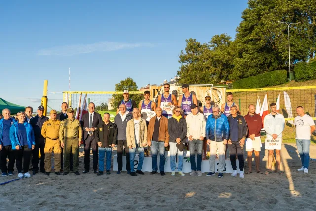 ZAKOŃCZENIE IX MISTRZOSTW POLSKI SŁUŻB MUNDUROWYCH W SIATKÓWCE PLAŻOWEJ